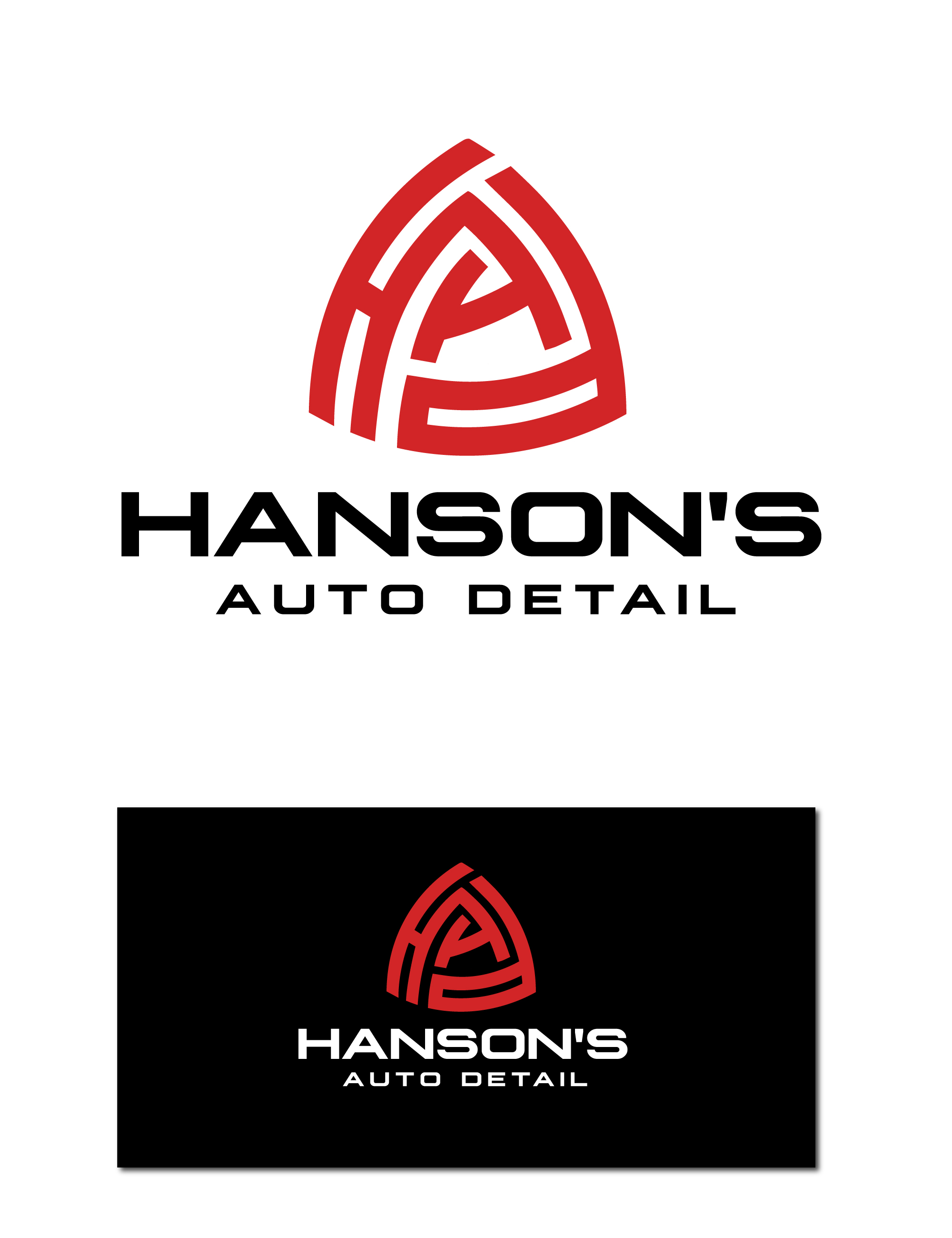 Logo Design by Paras Bali for Hanson's Auto Detail | Design #29498614