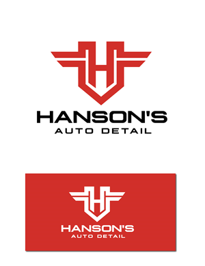 Logo Design by Paras Bali for Hanson's Auto Detail | Design: #29501916