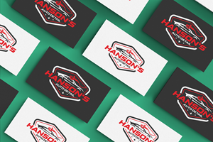 Logo Design by Potatow for Hanson's Auto Detail | Design: #29496686