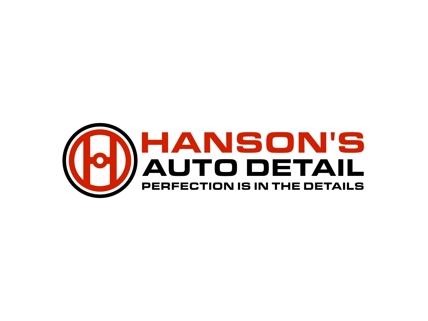 Logo Design by BNdesigner for Hanson's Auto Detail | Design #29468519