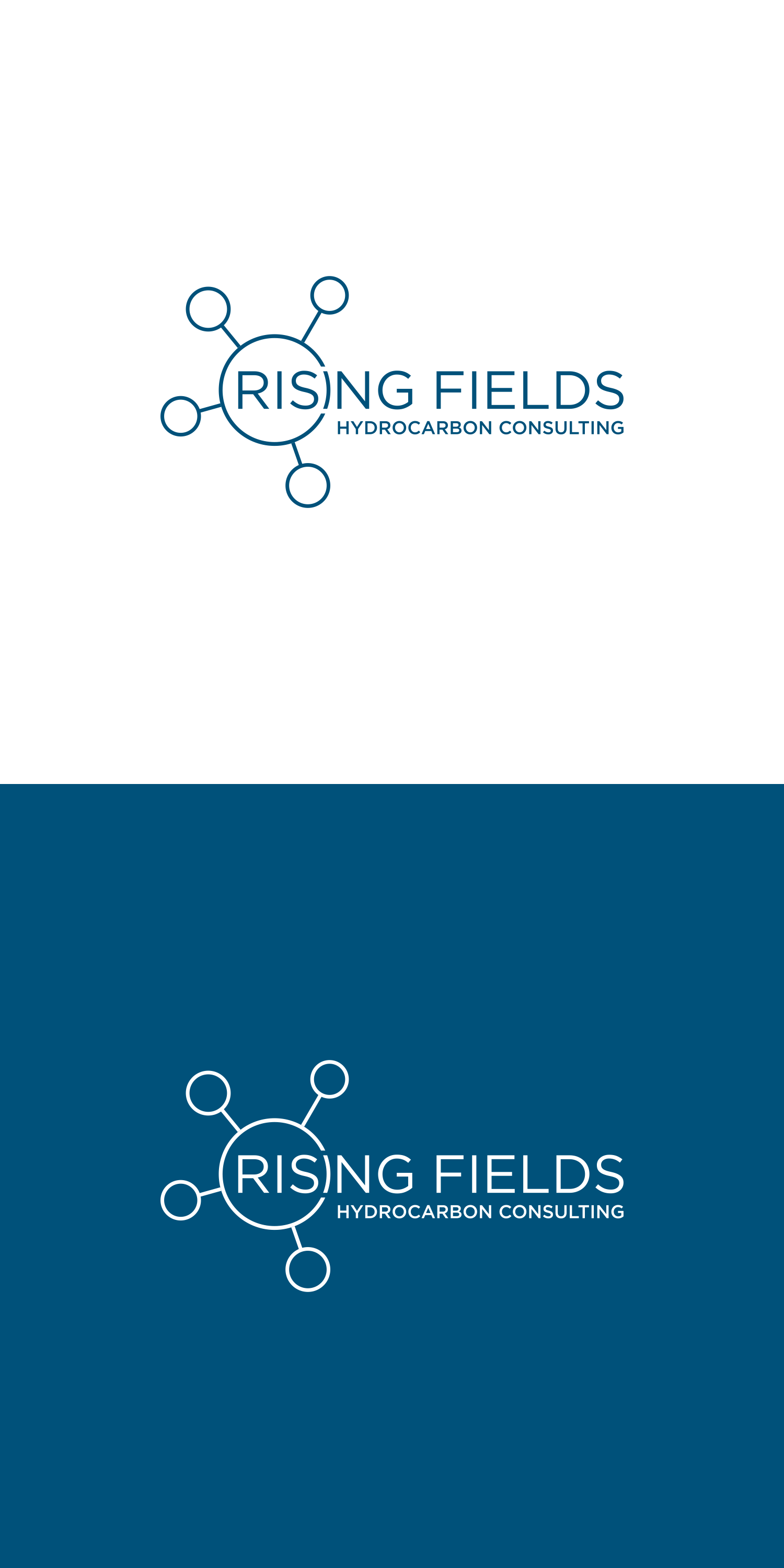 Logo-Design von Keita. für Rising Fields Hydrocarbon Consulting | Design #29503152