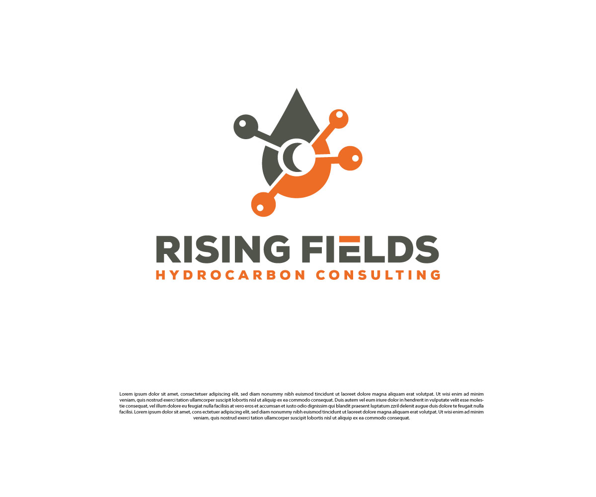 Logo Design by VirtueDesignPro for Rising Fields Hydrocarbon Consulting | Design #29470321