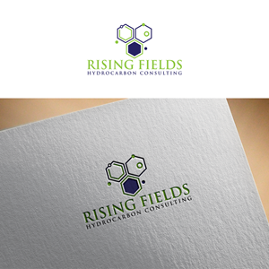 Logo-Design von RA-bica für Rising Fields Hydrocarbon Consulting | Design: #29478589