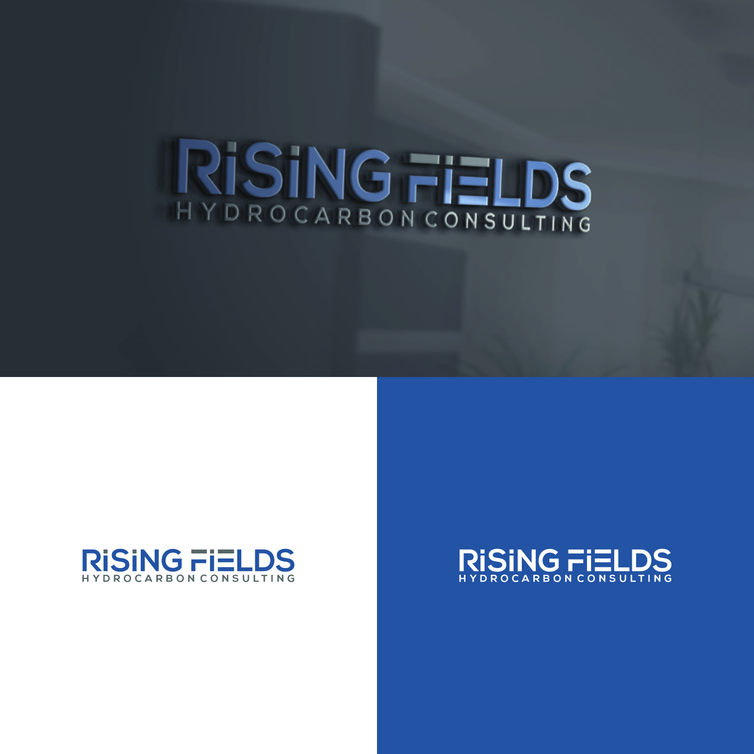 Logo-Design von Kenshin777 für Rising Fields Hydrocarbon Consulting | Design #29472192