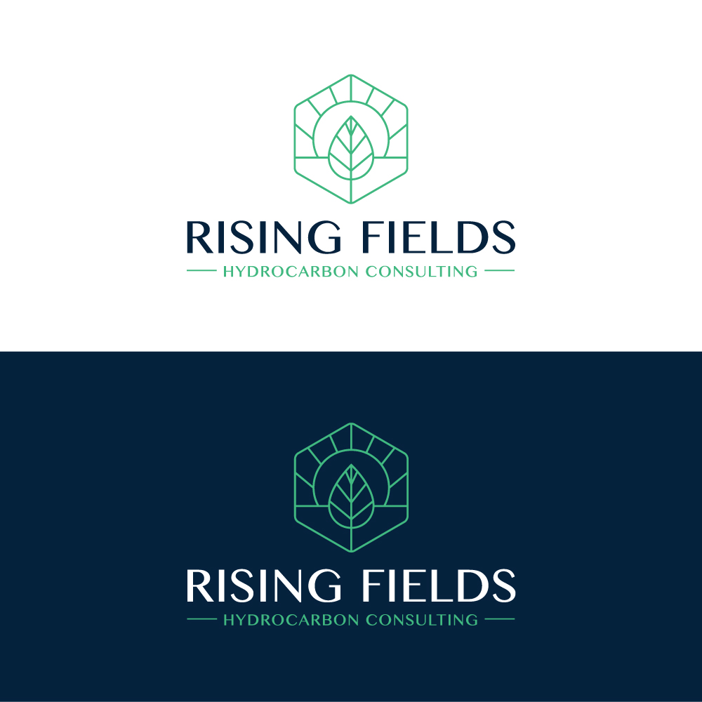Logo Design by Sujit Banerjee for Rising Fields Hydrocarbon Consulting | Design #29478977
