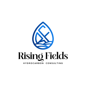 Logo Design by debdesign for Rising Fields Hydrocarbon Consulting | Design: #29465479