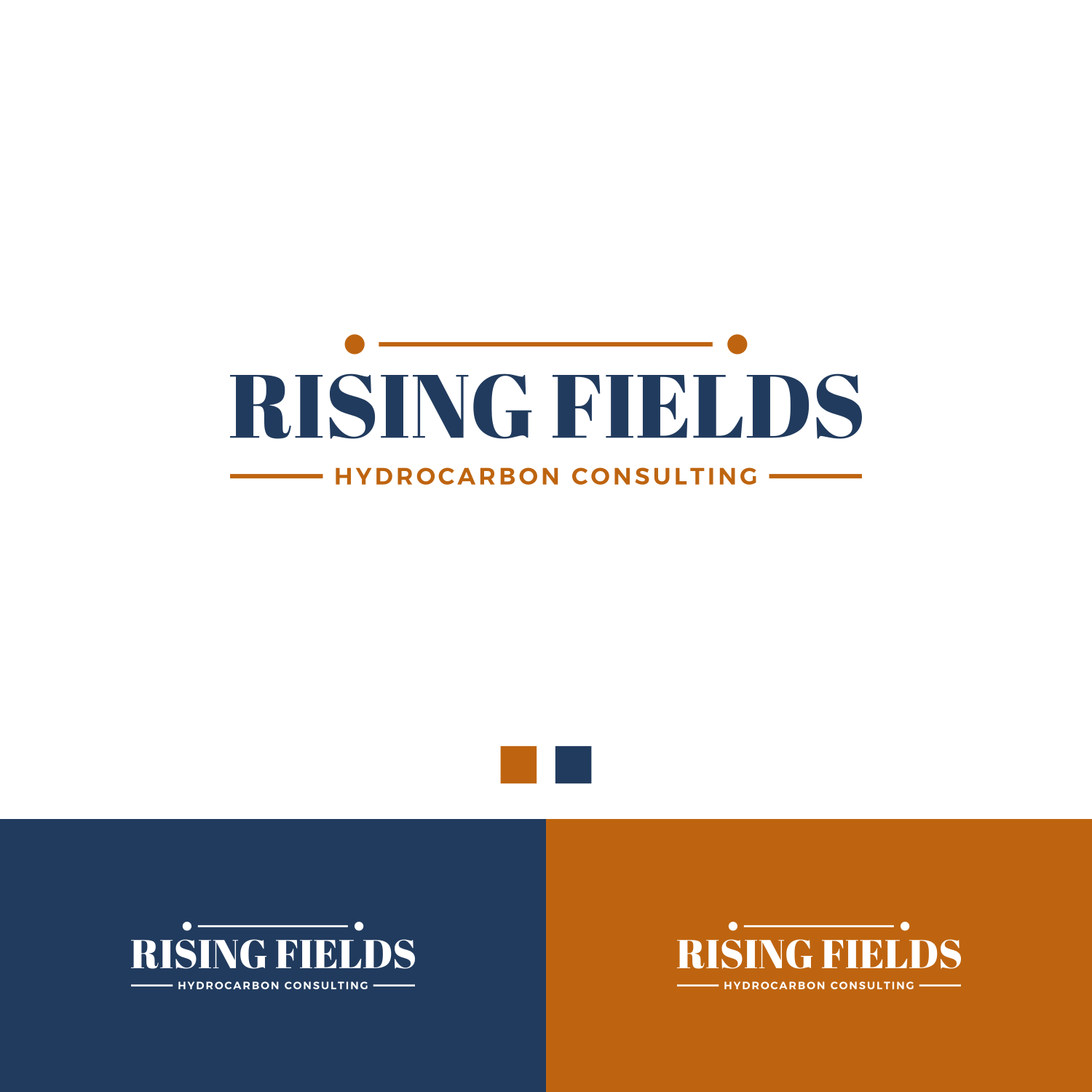 Logo Design by alitjuara for Rising Fields Hydrocarbon Consulting | Design #29491251