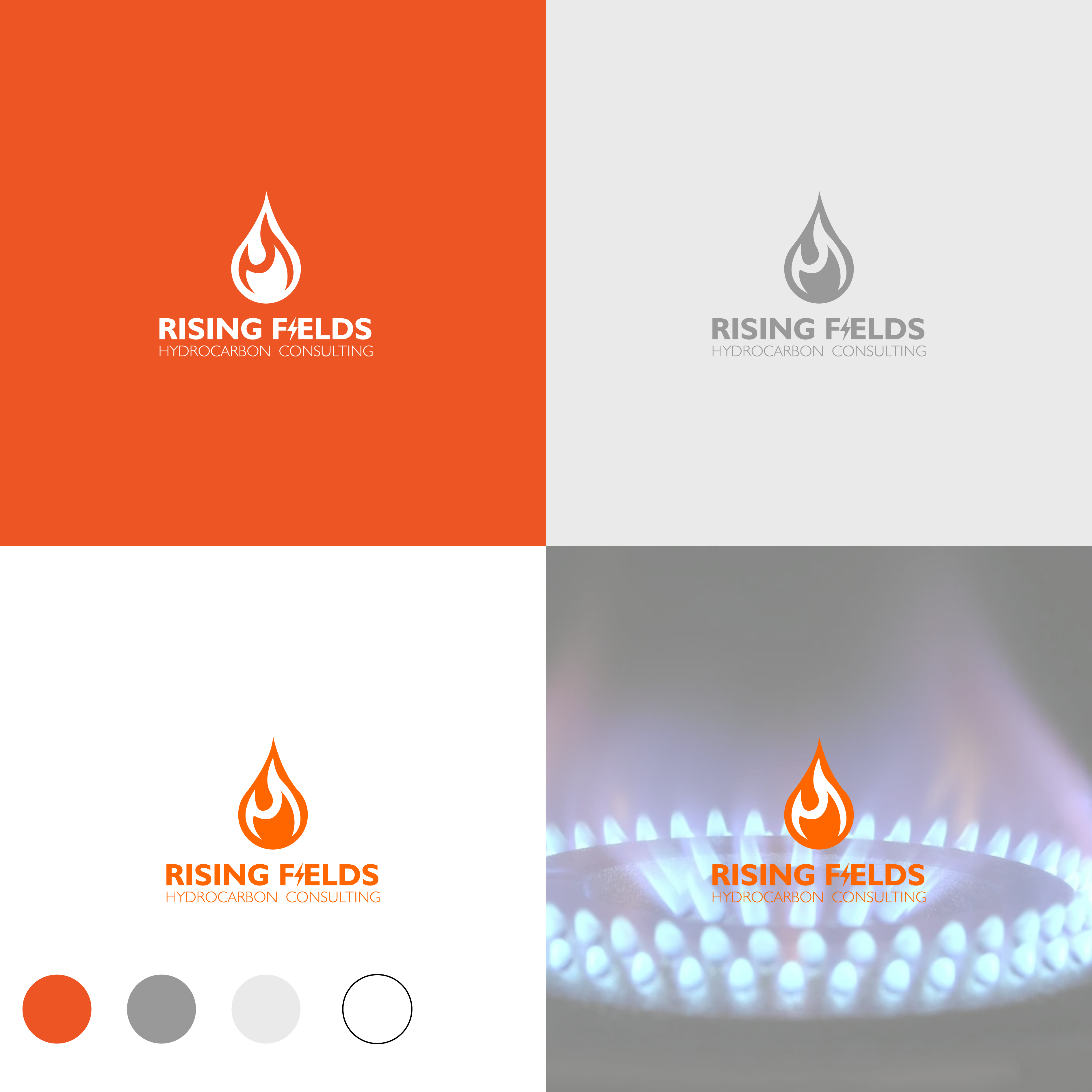 Logo Design by alitjuara for Rising Fields Hydrocarbon Consulting | Design #29491254