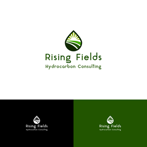 Logo-Design von alitjuara für Rising Fields Hydrocarbon Consulting | Design: #29491257