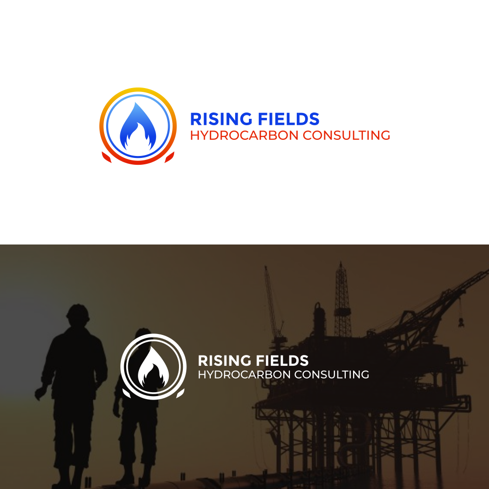 Logo Design by alitjuara for Rising Fields Hydrocarbon Consulting | Design #29491258