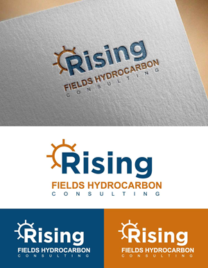 Logo-Design von fly  design für Rising Fields Hydrocarbon Consulting | Design: #29465884