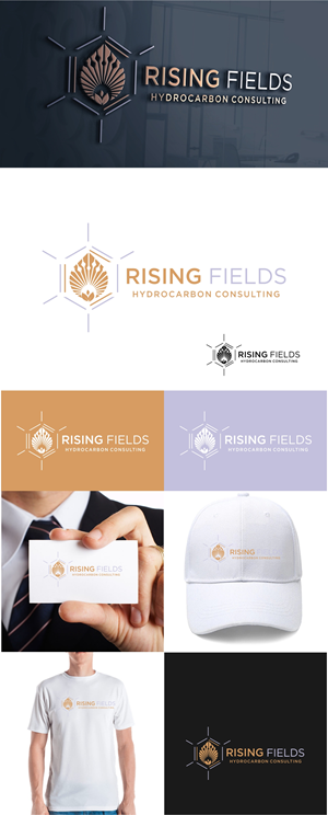 Logo-Design von fly  design für Rising Fields Hydrocarbon Consulting | Design: #29465885