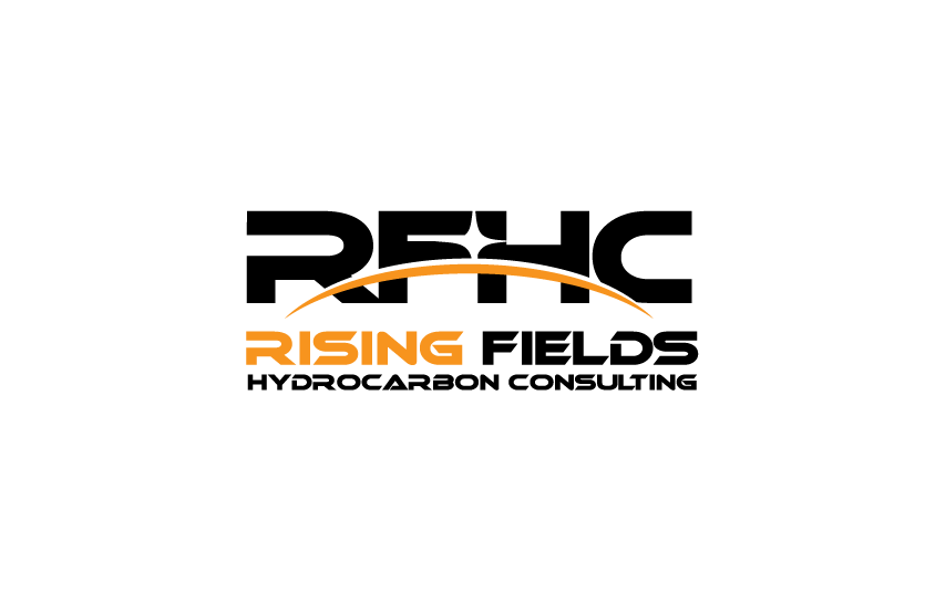 Logo-Design von graphicevolution für Rising Fields Hydrocarbon Consulting | Design #29586756