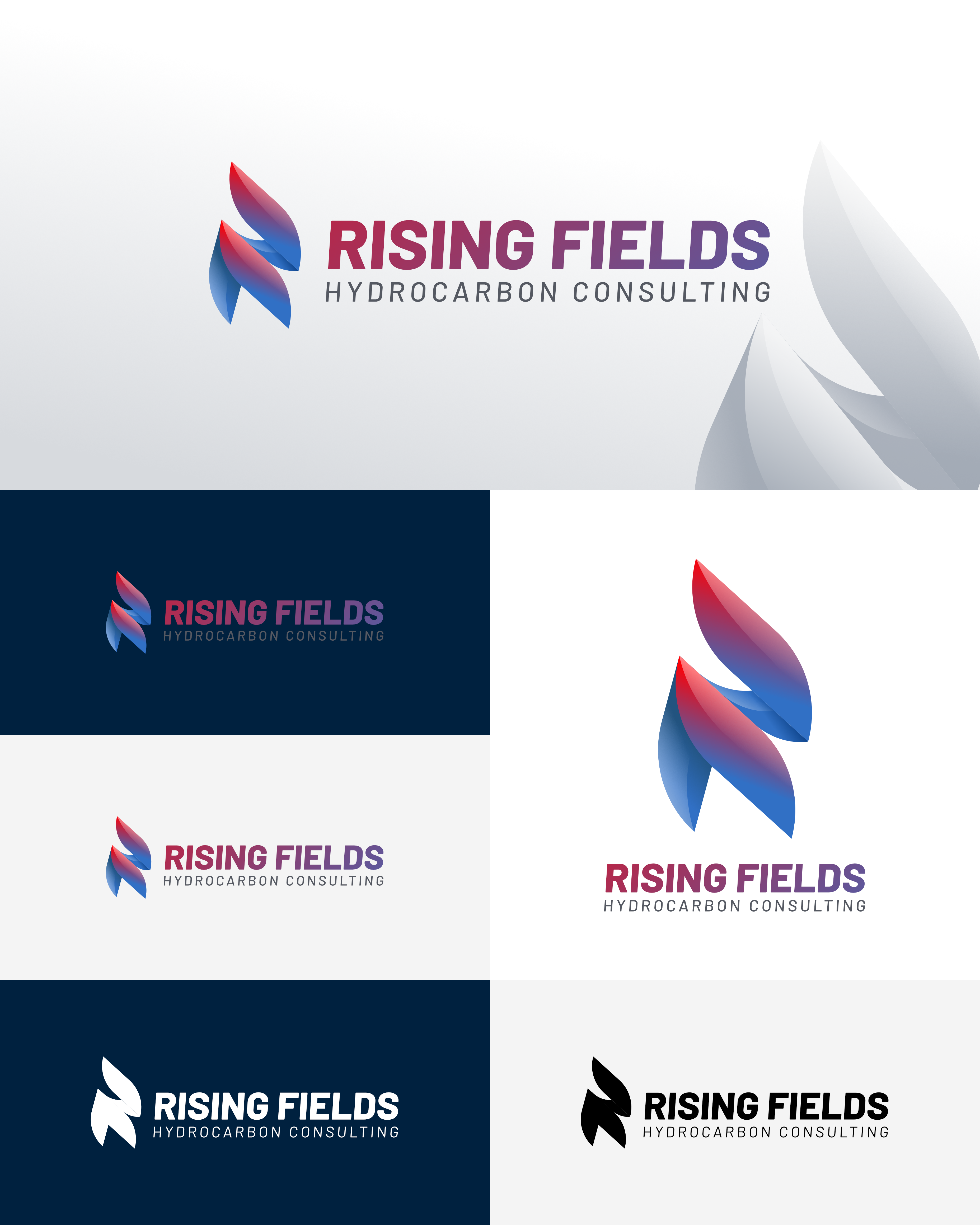 Design de Logo par Jeff_Riadi pour Rising Fields Hydrocarbon Consulting | Design #29466816