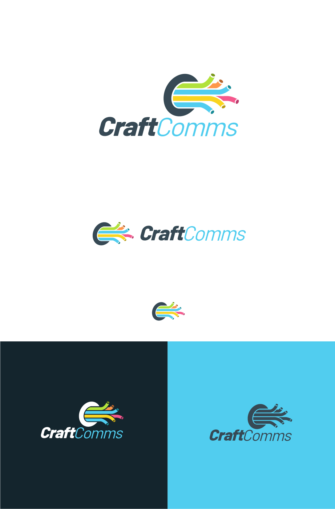 Logo Design by LaGregz for CraftComms | Design #29484306