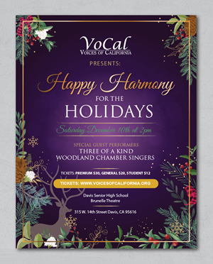 VoCal Voices of California | Flyer Design by alex989