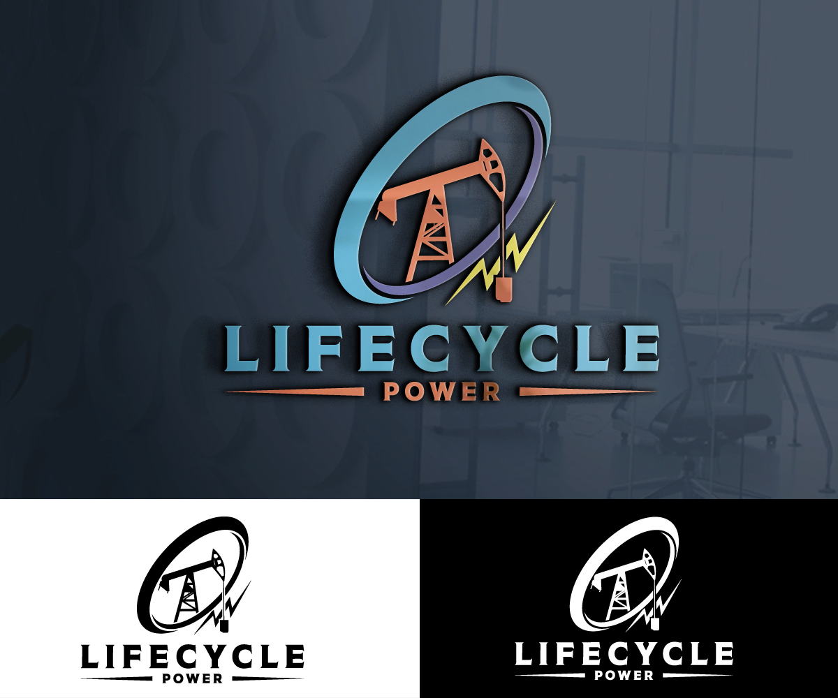 Logo Design by 24ksunny for Lifecycle power | Design #29467830