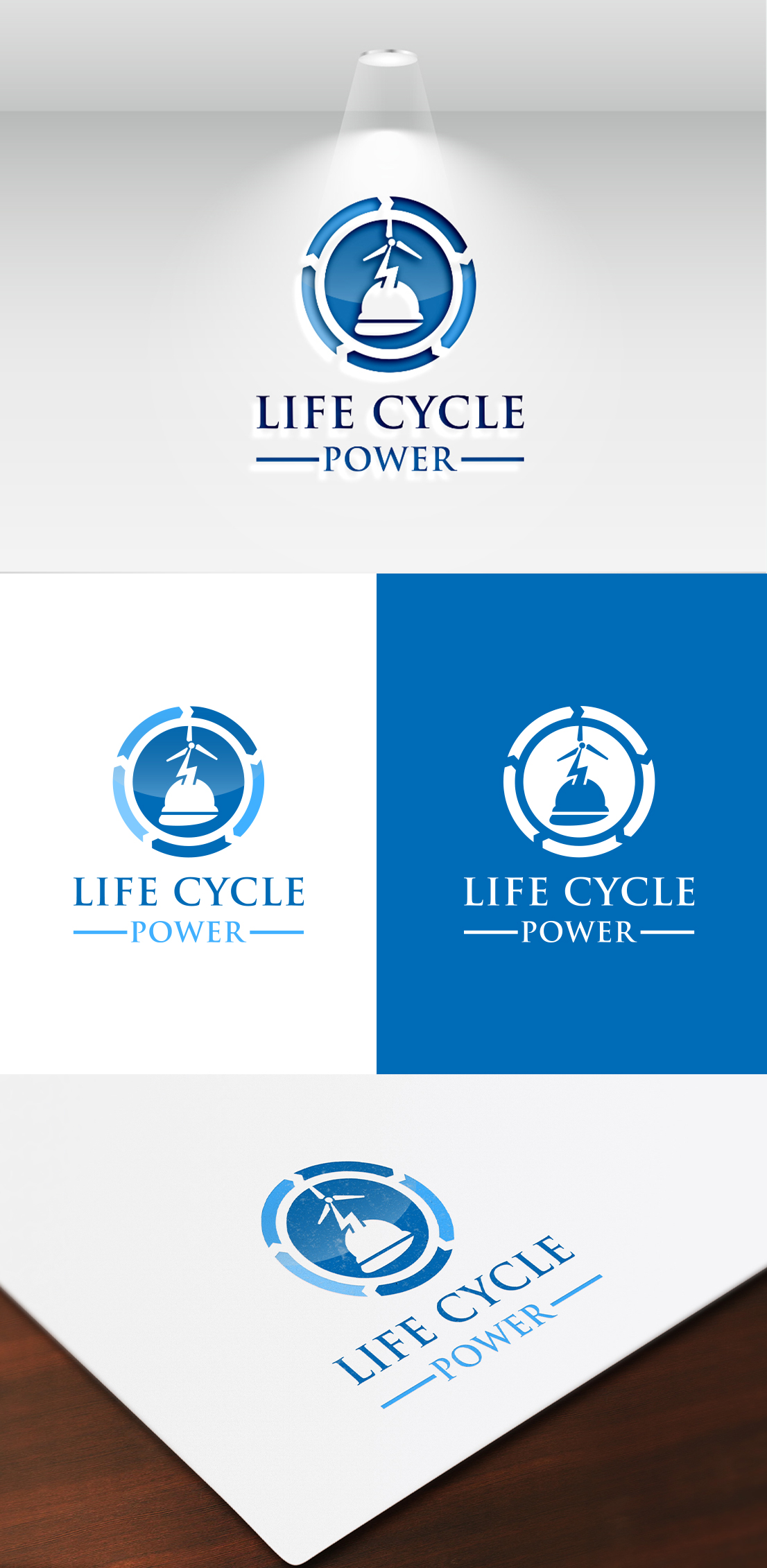 Logo Design by Sayma Fashion for Lifecycle power | Design #29470972