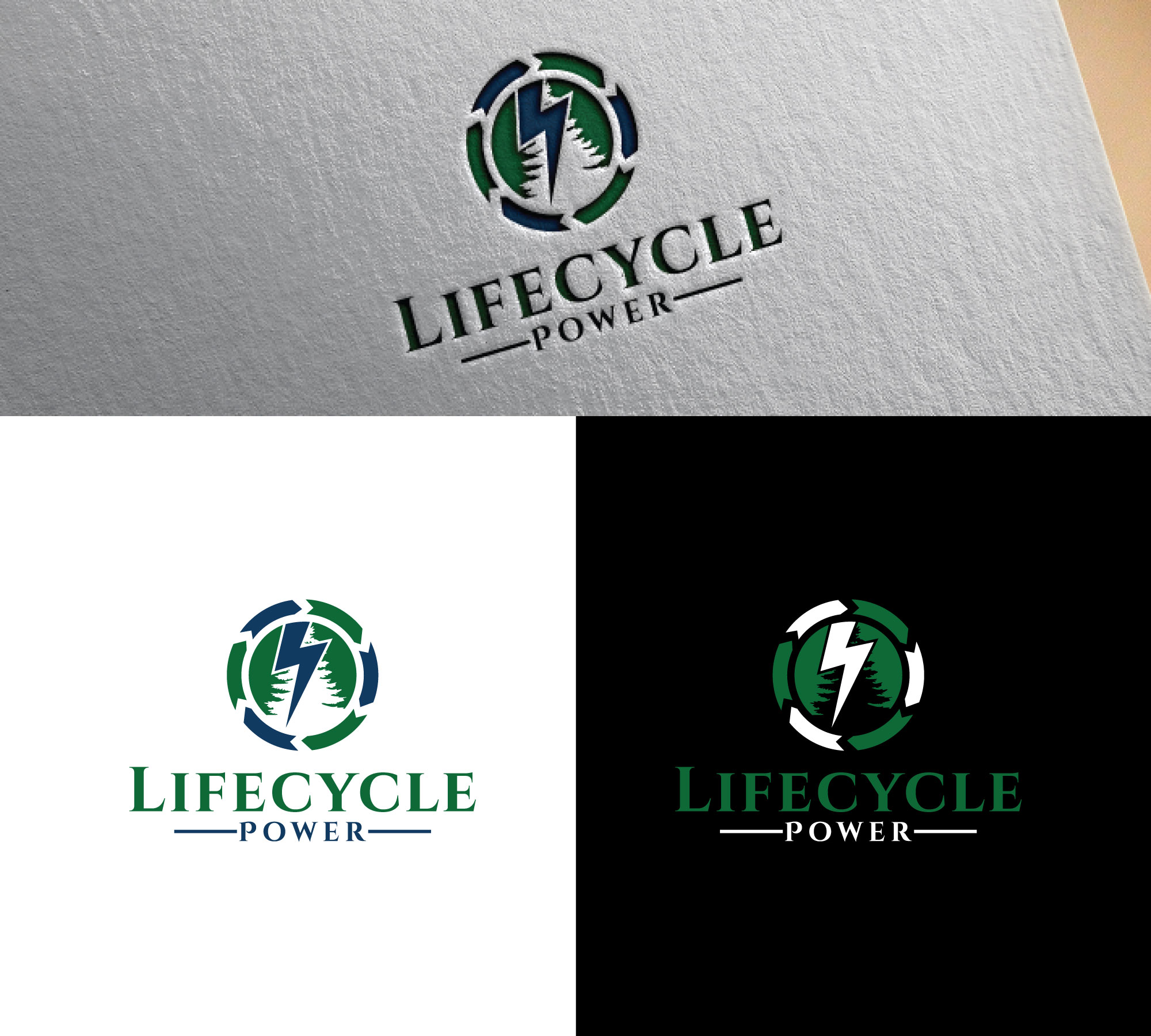 Logo Design by RRR Design for Lifecycle power | Design #29471401