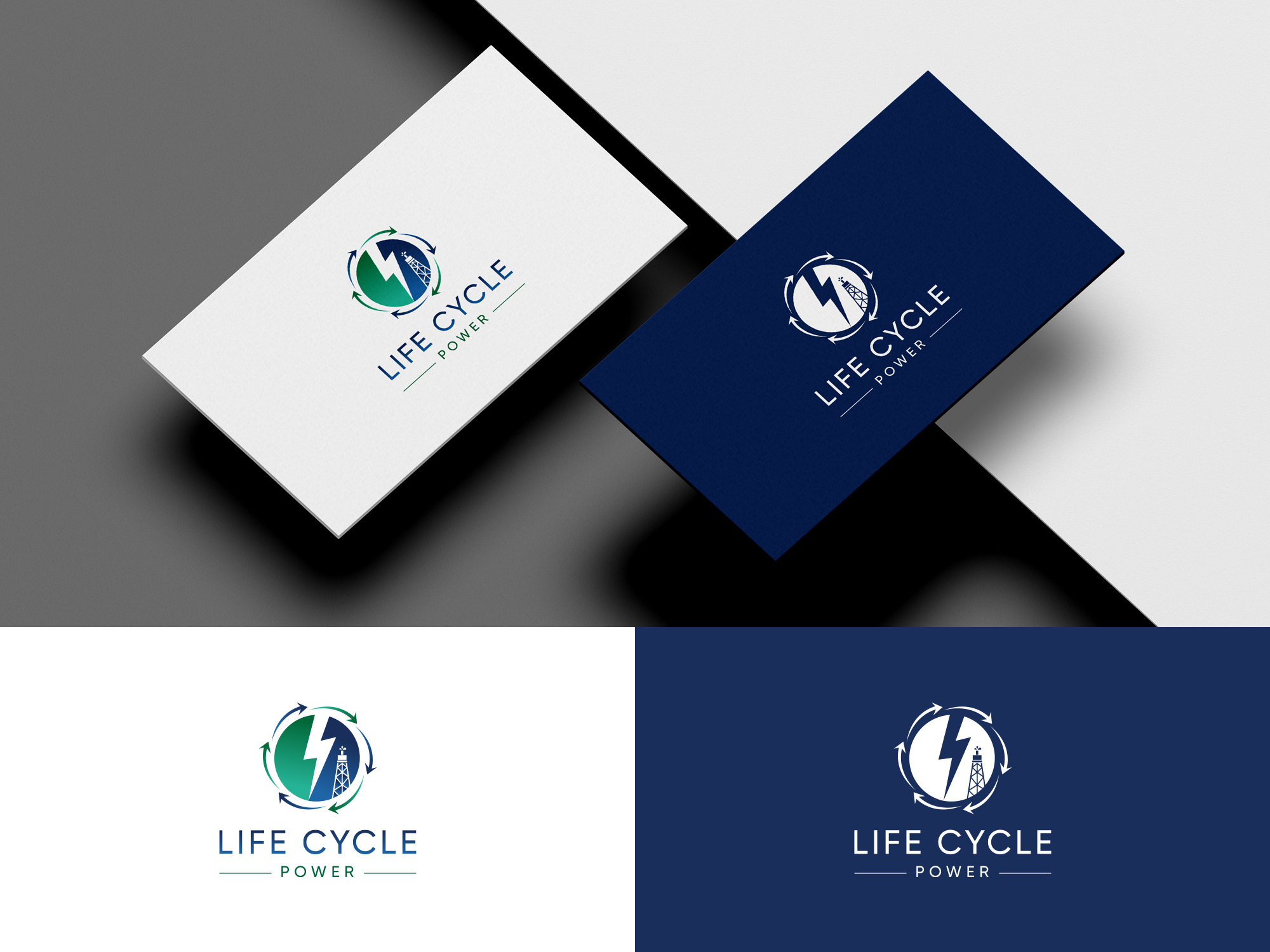 Logo Design by Design.Delight for Lifecycle power | Design #29480734