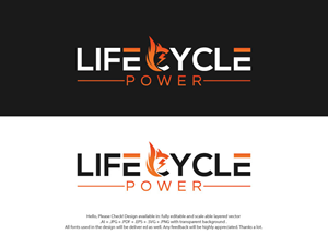 Diseño de Logo por skart para Lifecycle power | Diseño: #29473495