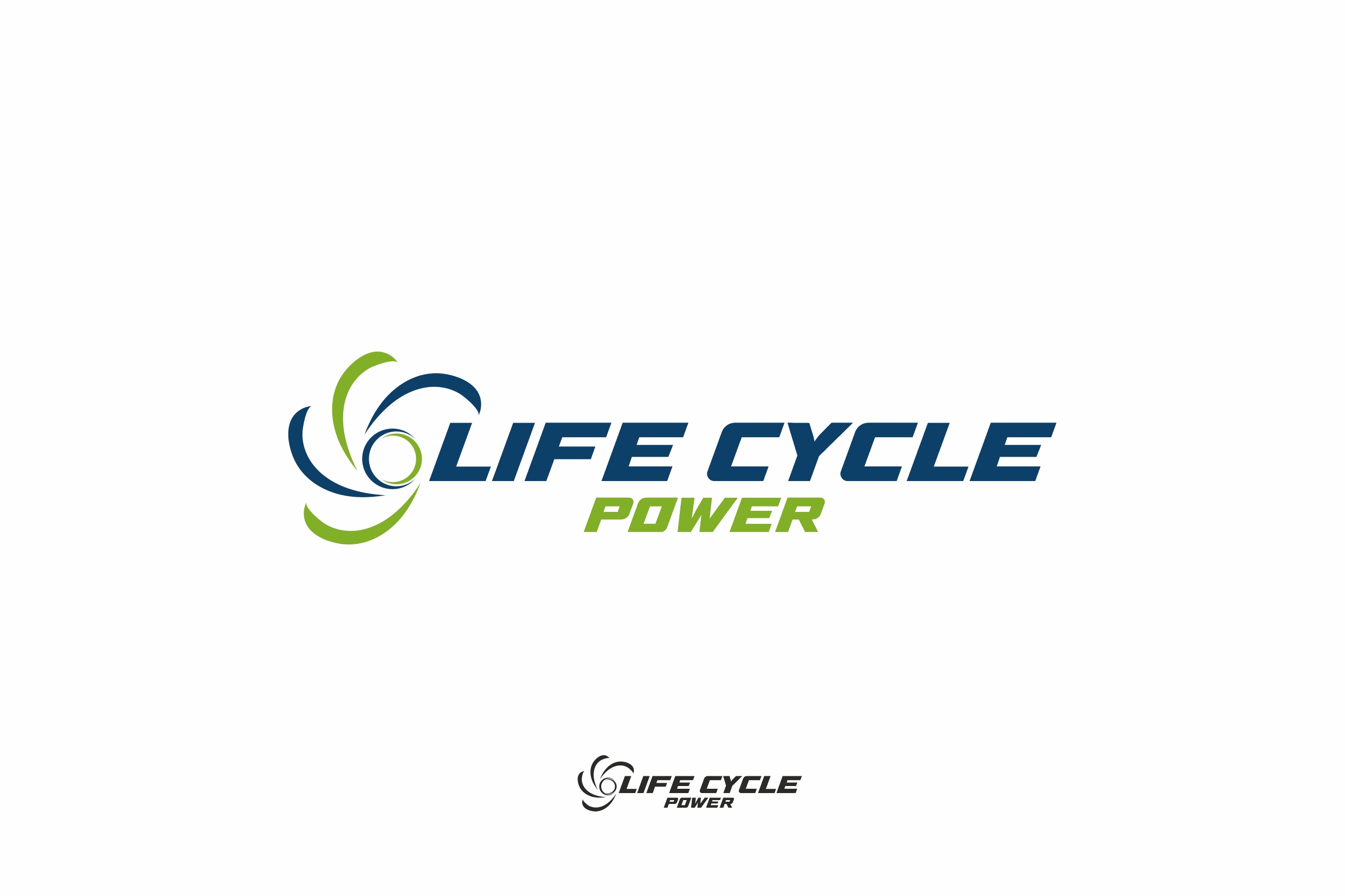 Logo Design by Ömer Ardiçli for Lifecycle power | Design #29509511