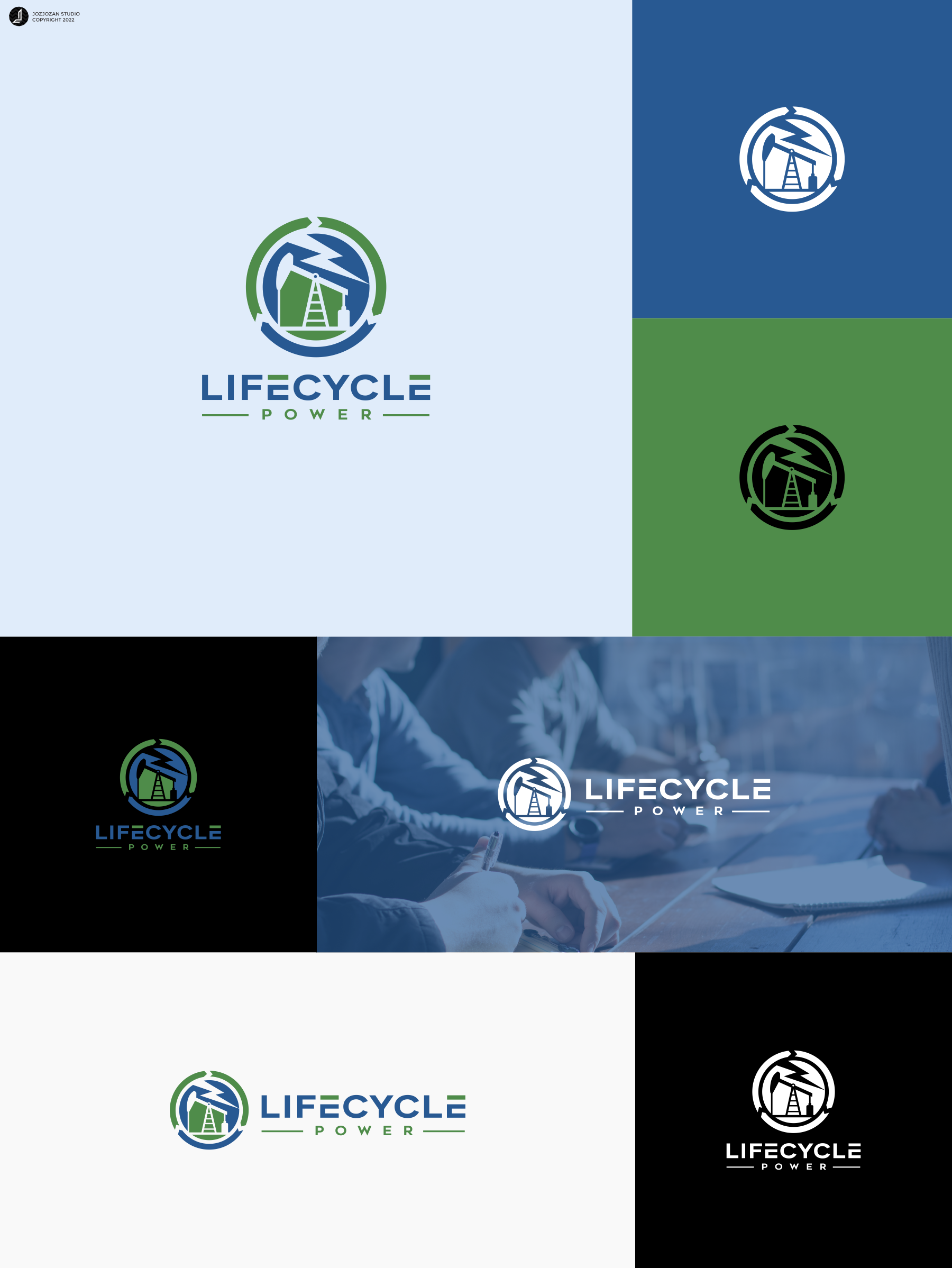 Logo Design by Jozjozan.Std™ for Lifecycle power | Design #29468938