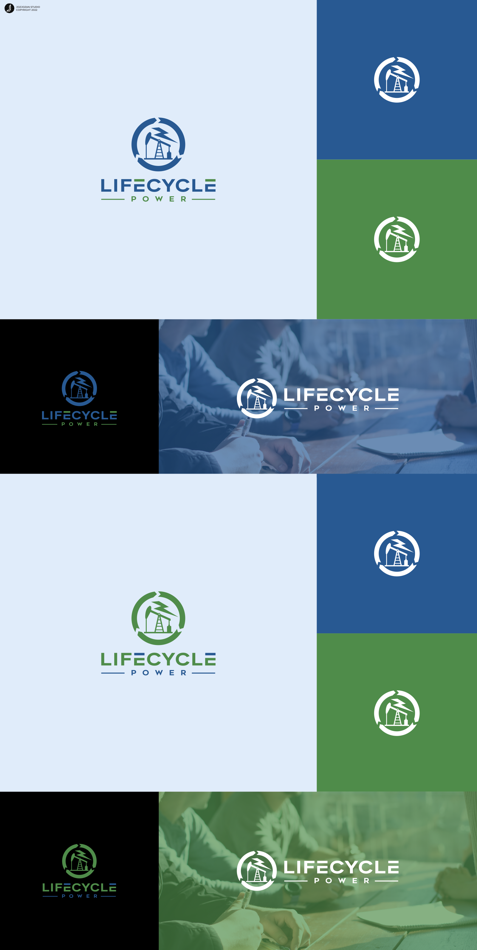 Logo Design by Jozjozan.Std™ for Lifecycle power | Design #29468994