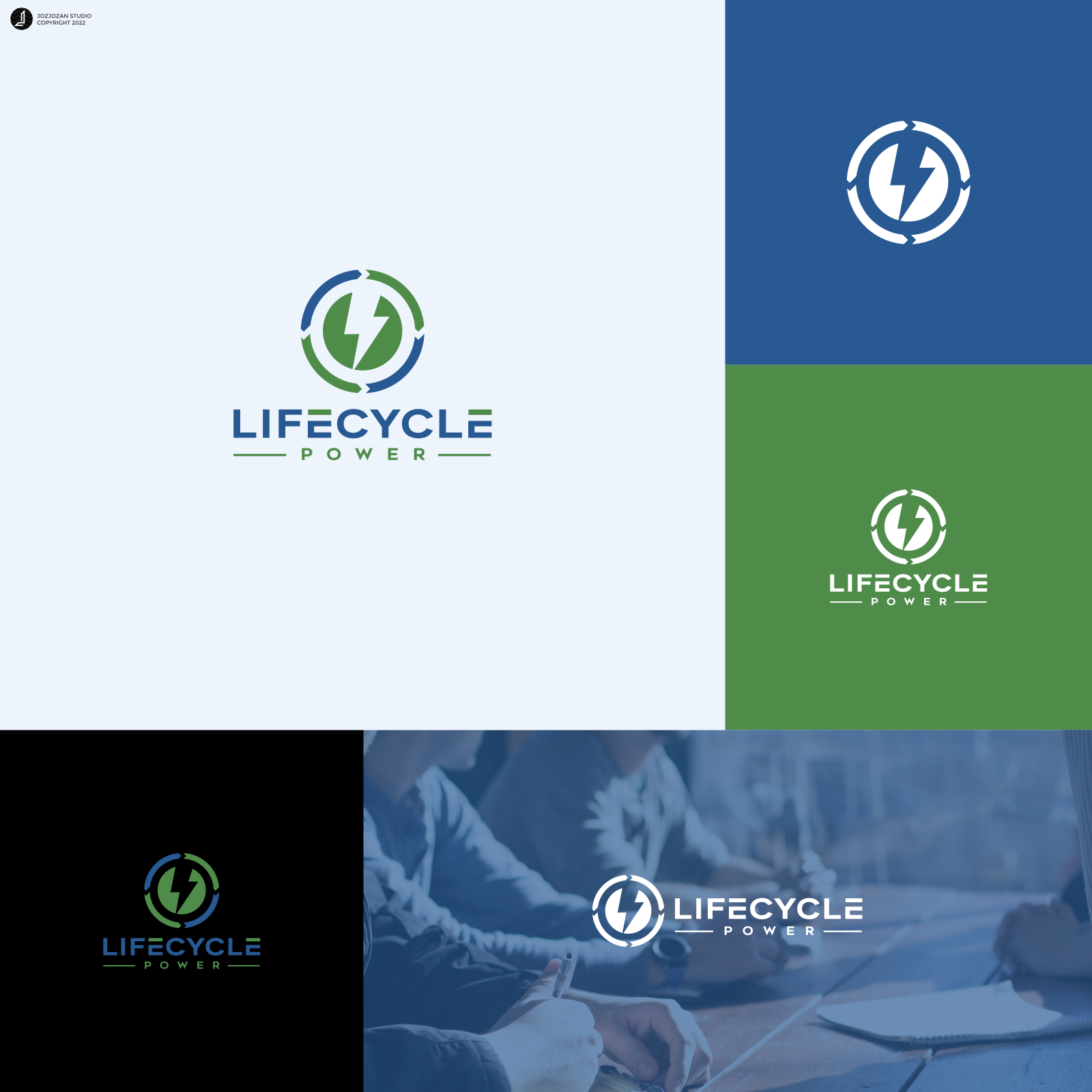 Logo Design by Jozjozan.Std™ for Lifecycle power | Design #29473577