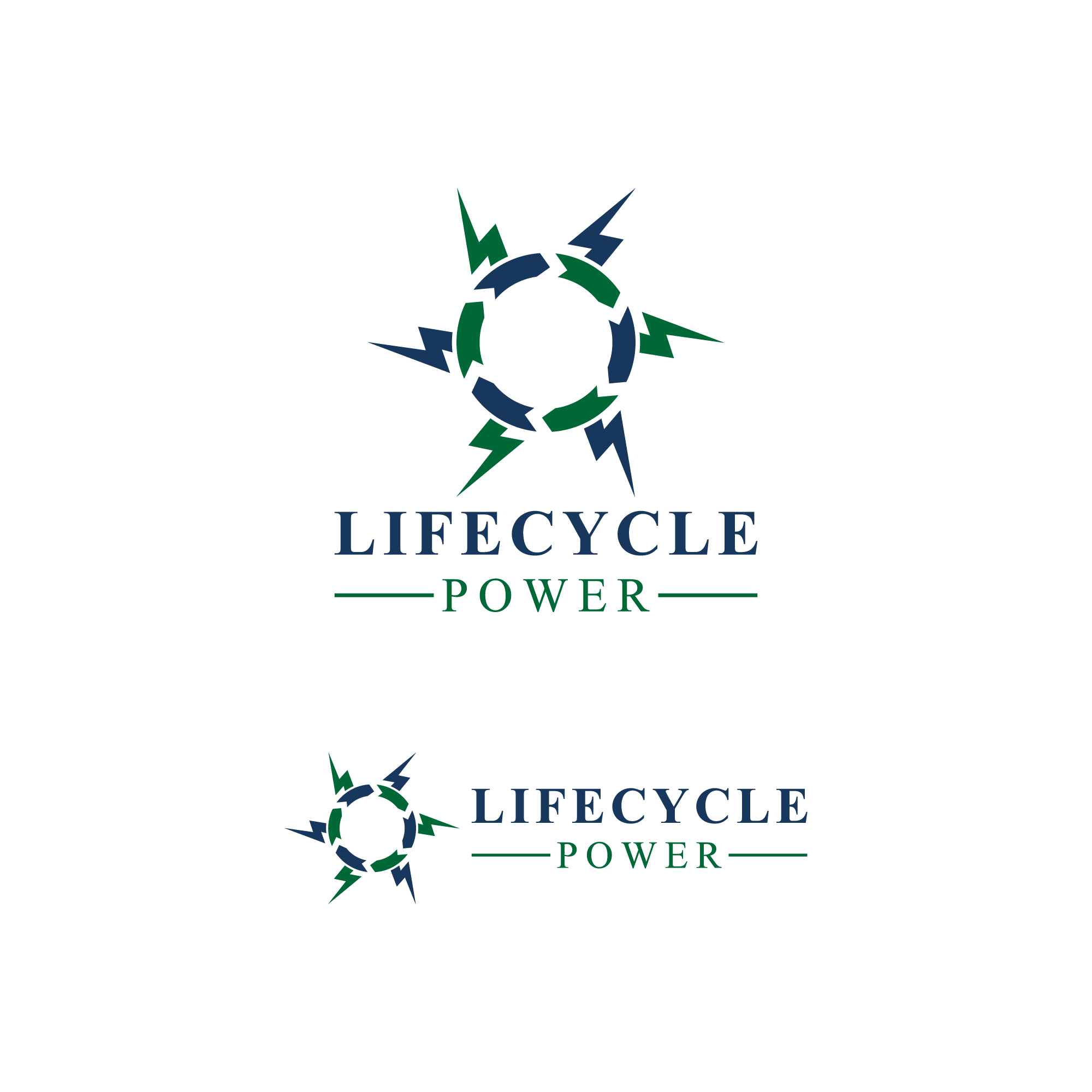 Logo Design by Pankaj Bordoloi for Lifecycle power | Design #29505098