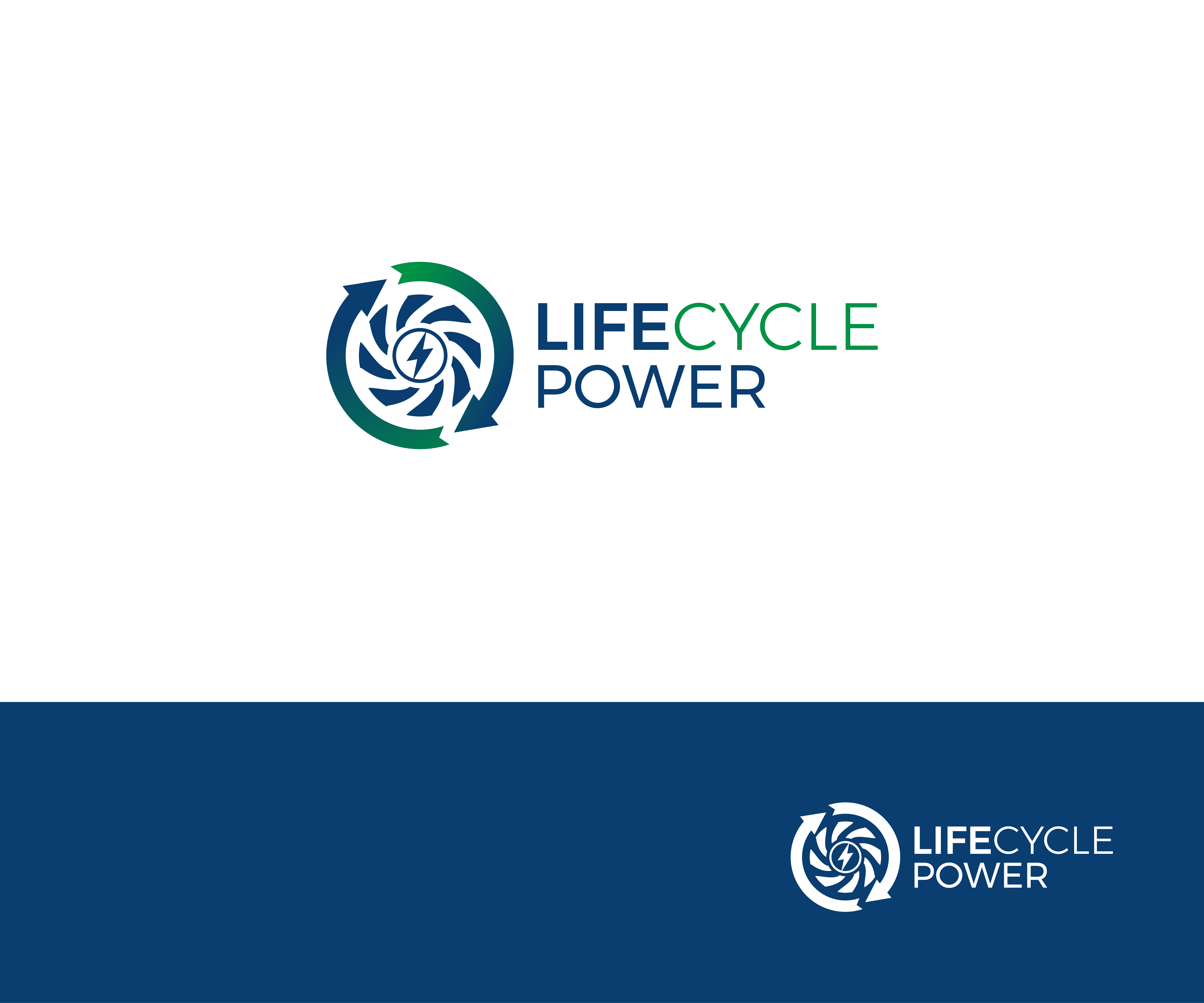 Logo-Design von N M Designs für Lifecycle power | Design #29505938