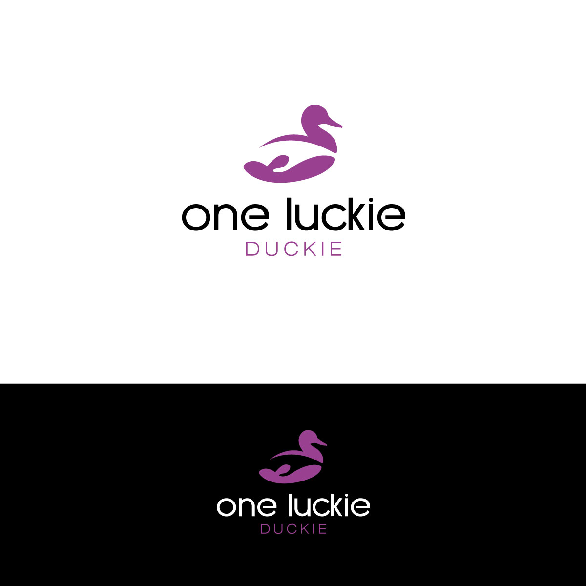Logo Design by chris Ray for One Luckie Duckie  | Design #29468548