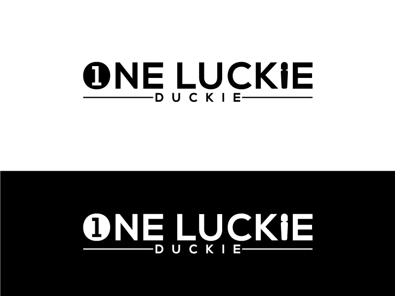 Logo Design by design gallary zh for One Luckie Duckie  | Design #29481094