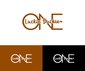 Logo Design by RaKu 2 for One Luckie Duckie  | Design: #29506124