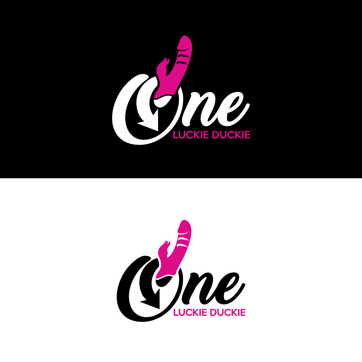 Logo Design by brand maker for One Luckie Duckie  | Design #29474041