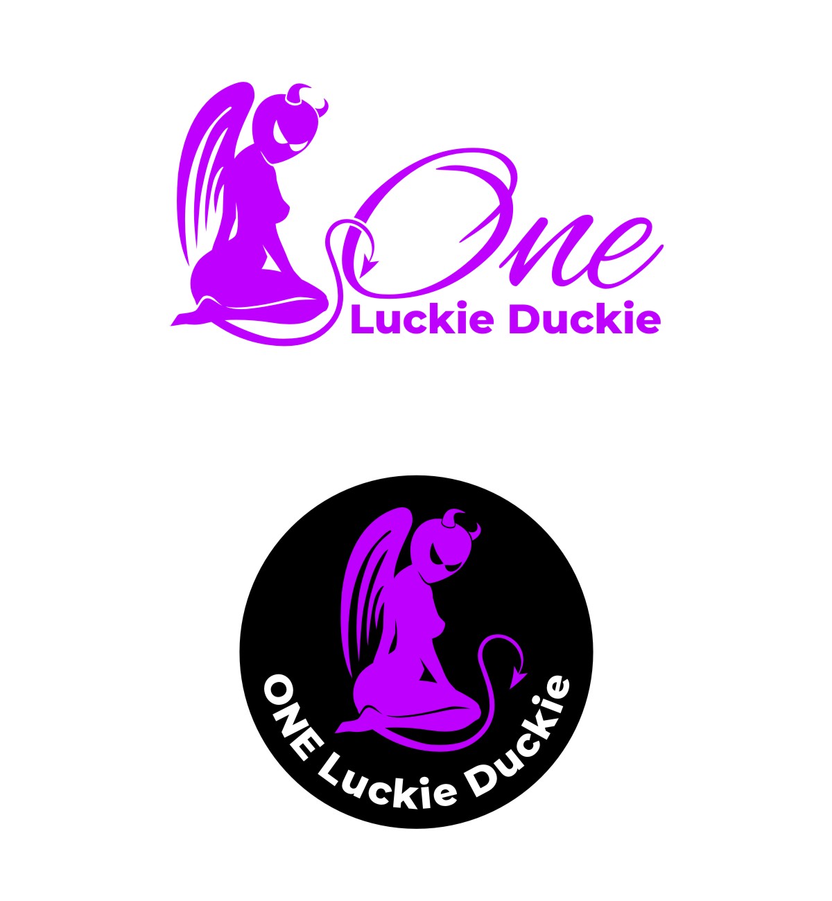 Logo Design by OrianO-70 for One Luckie Duckie  | Design #29515710