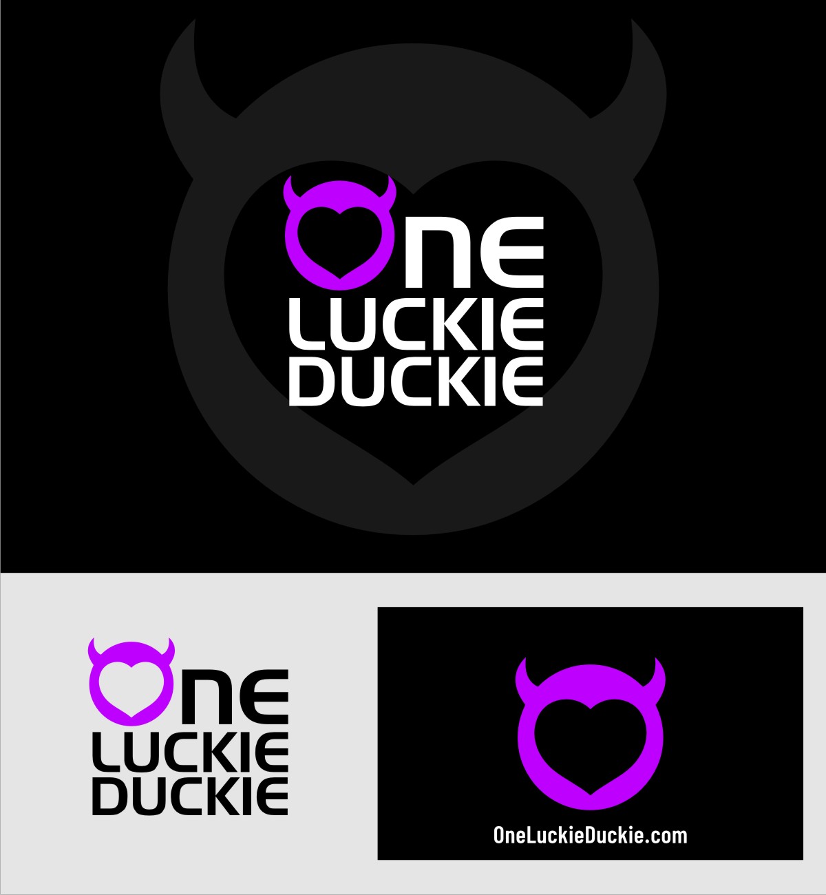 Logo Design by OrianO-70 for One Luckie Duckie  | Design #29545187