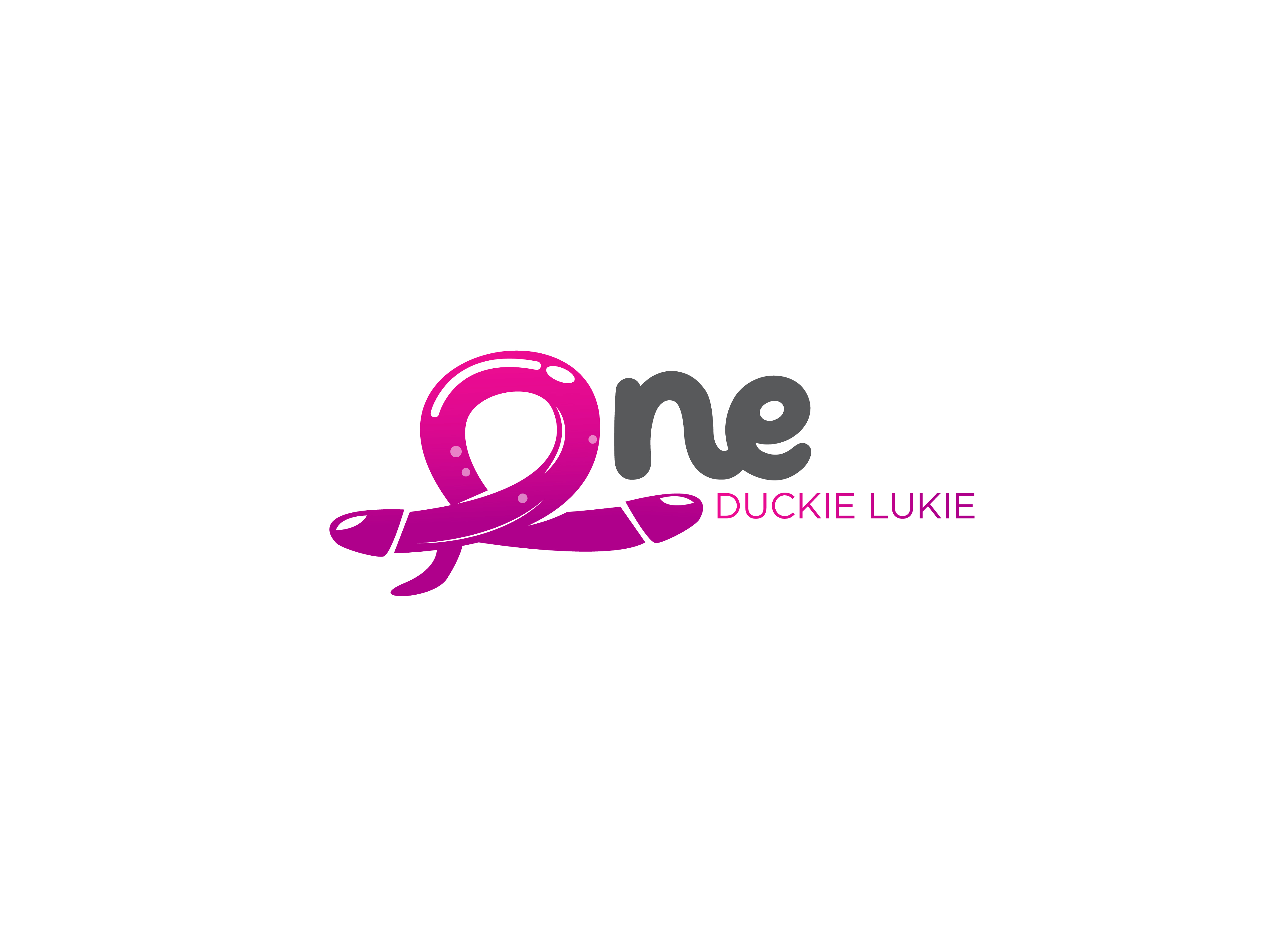 Logo Design by Dz33 for One Luckie Duckie  | Design #29469409