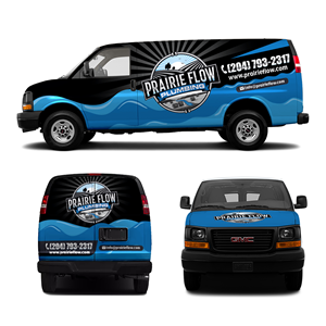Van wrap for plumbing company on a 2015 gmc savana. | Grafik-Design von ShaGraphic