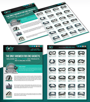 Flyer Design by creativemood438 for Allstar CNC  | Design: #29479881