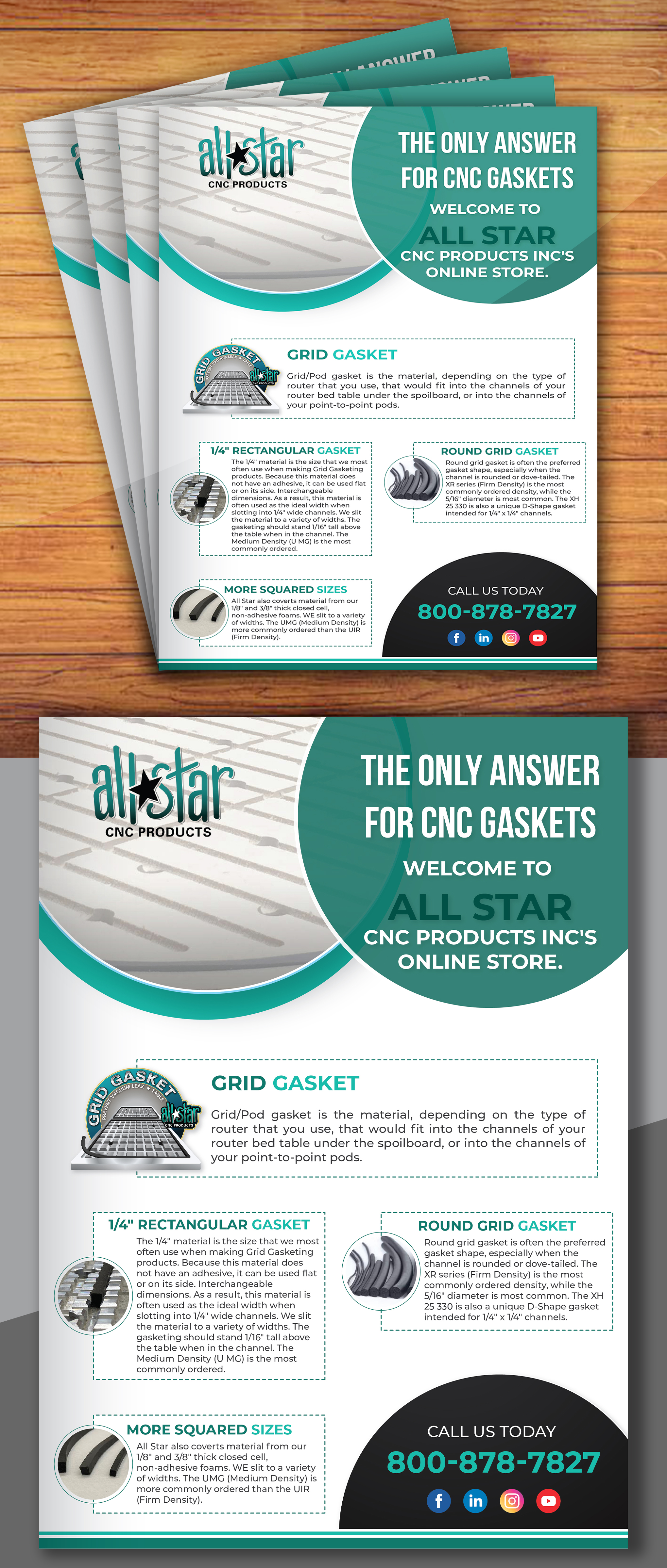 Flyer Design by creativemood438 for Allstar CNC  | Design: #29485501