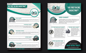 Flyer Design by creativemood438 for Allstar CNC  | Design: #29539949