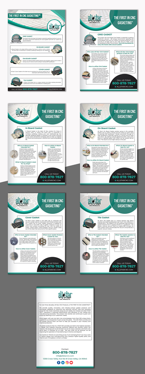 Flyer Design by creativemood438 for Allstar CNC  | Design: #29578388