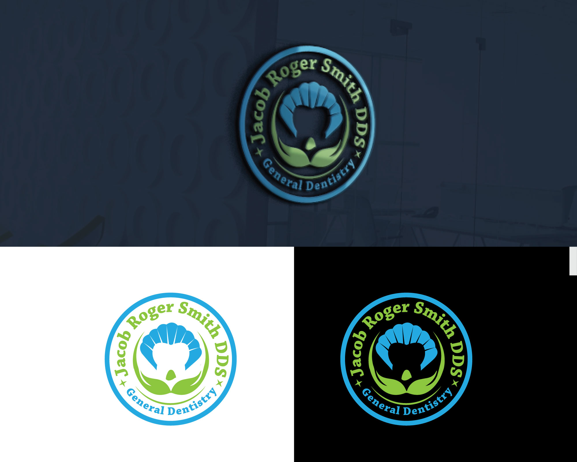 Logo Design by RRR Design for Jacob Roger Smith DDS LLC | Design #29474959