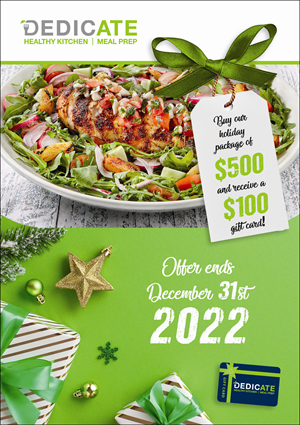 Flyer Design by MarkoE for DEDICATE Healthy Kitchen | Design #29480110