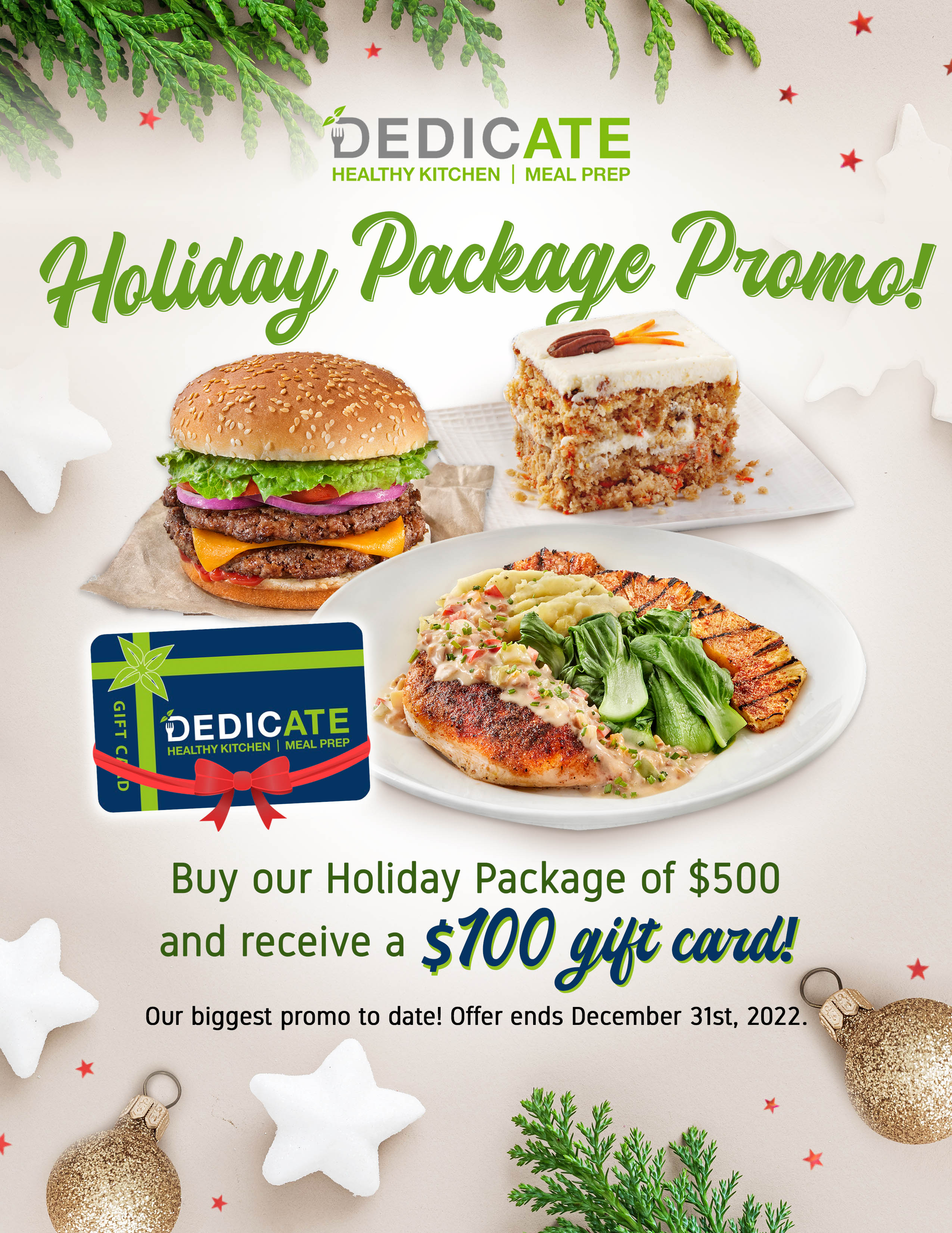 Flyer Design by chryssaeunice for DEDICATE Healthy Kitchen | Design: #29479771