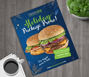 Flyer Design by alex989 for DEDICATE Healthy Kitchen | Design: #29475446