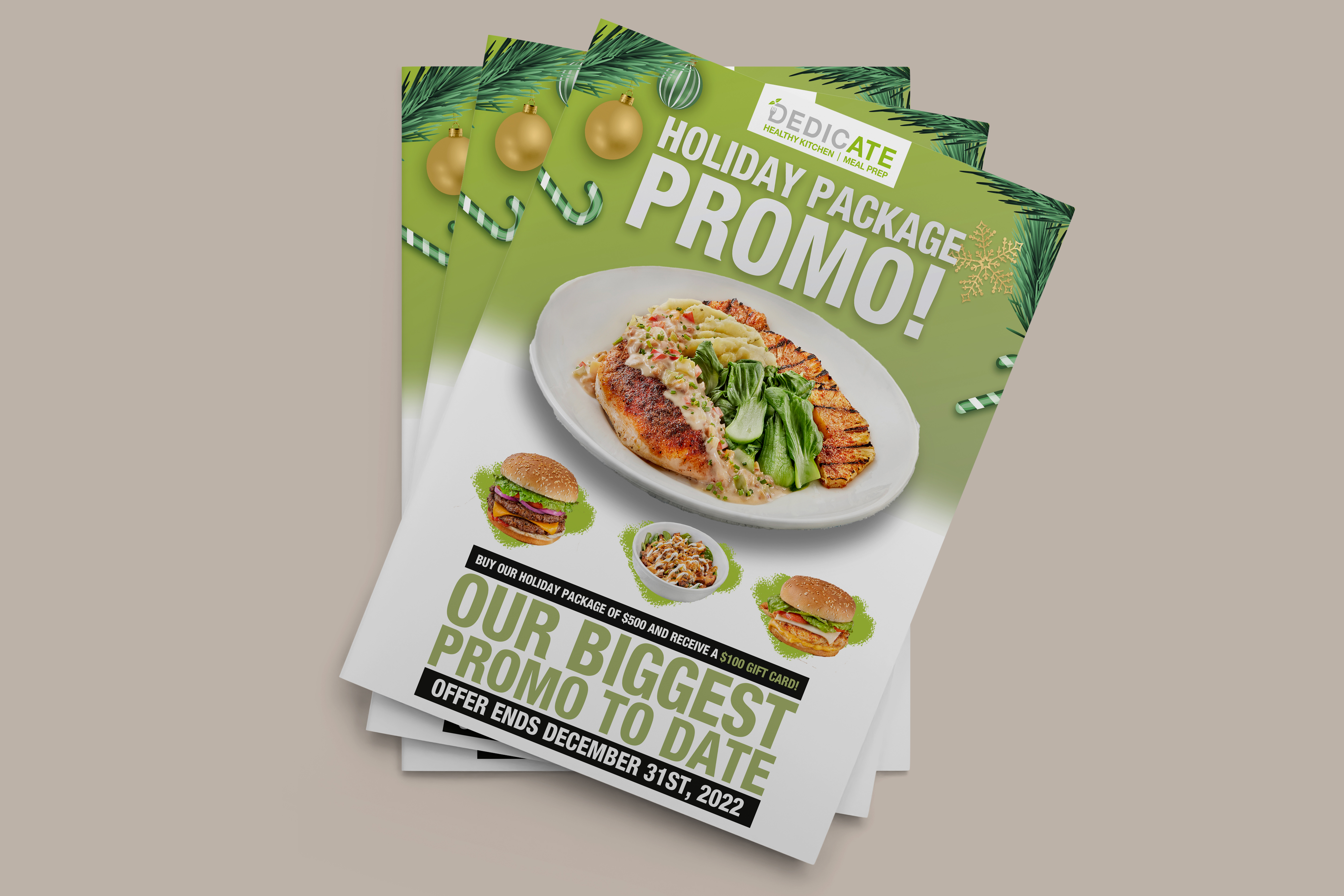 Design de Flyer par nguruzzdng pour DEDICATE Healthy Kitchen | Design #29474875
