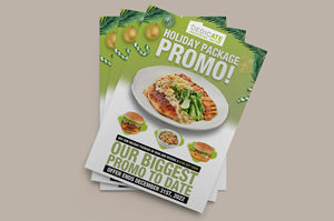 Design de Flyer par nguruzzdng pour DEDICATE Healthy Kitchen | Design : #29474875