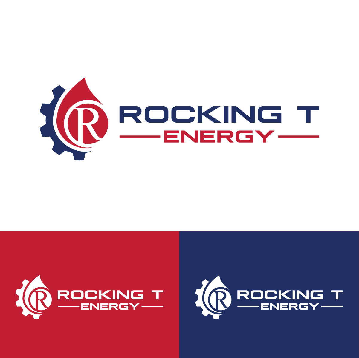 Traditional, Masculine, Oil and gas Logo Design for Rocking T Energy by